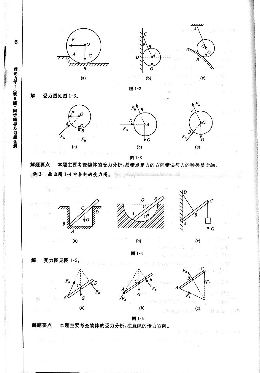 理论力学 第八版 Ⅰ 课后答案 