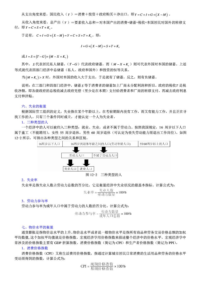 西方经济学宏观部分（第6版）