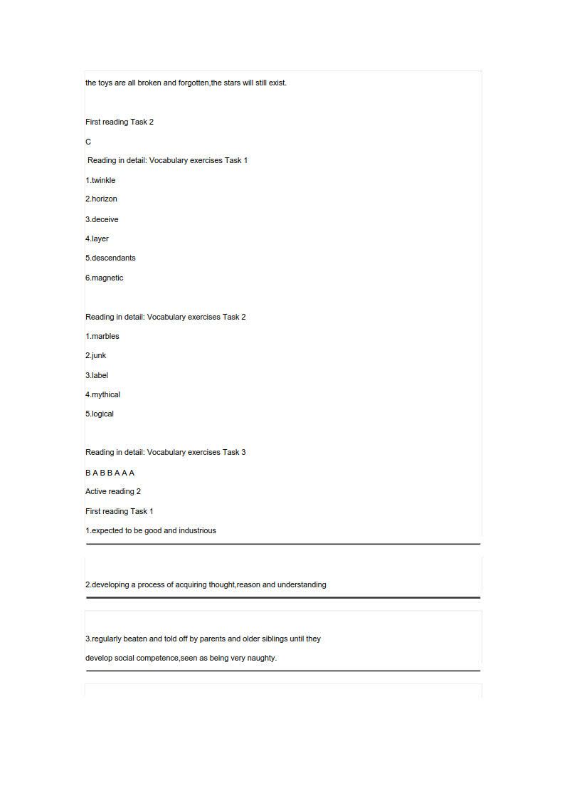 新标准大学英语综合教程 3