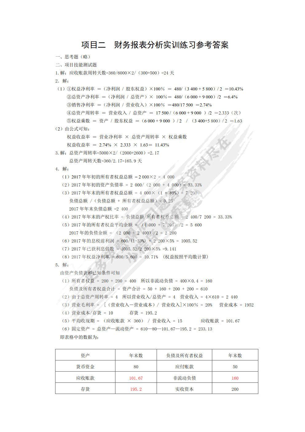 财务管理（第三版）