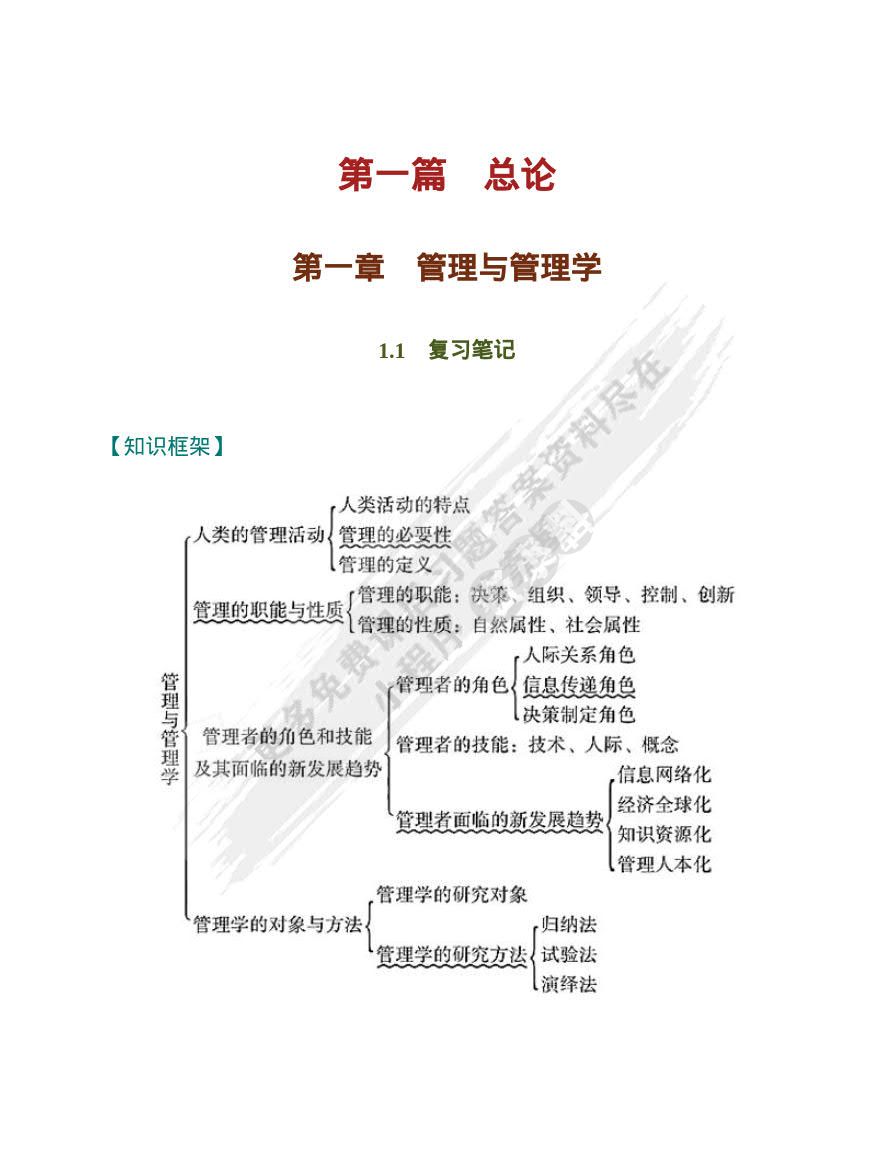 管理学：原理与方法（第七版）