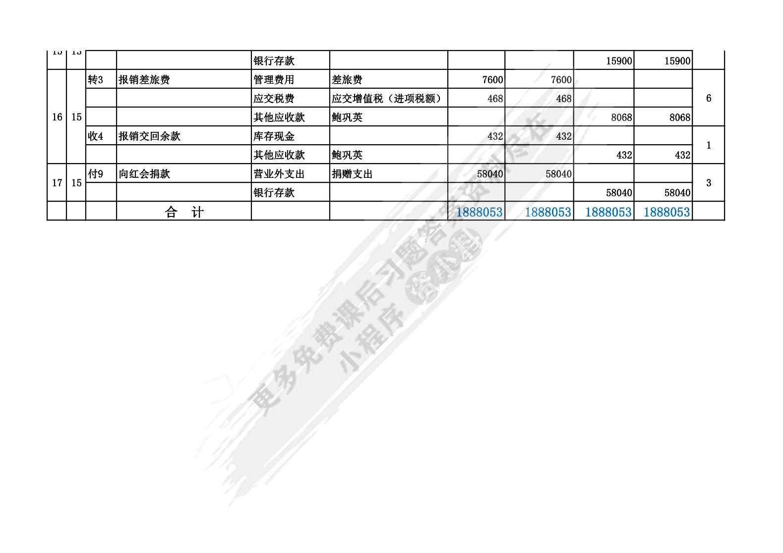 会计学综合模拟实验(第三版)