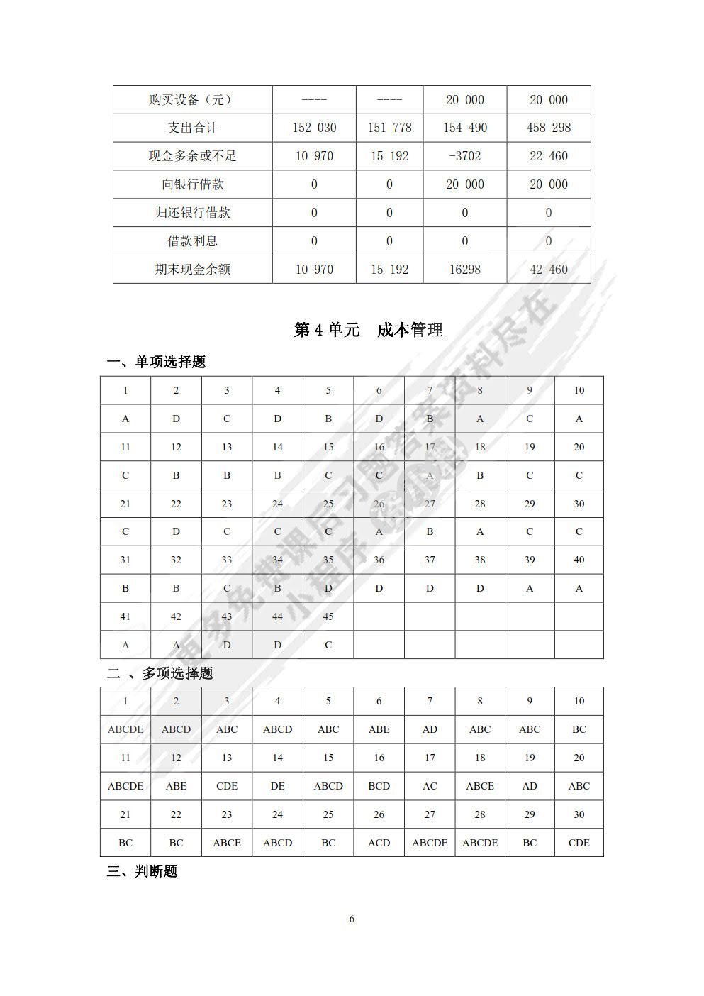 管理会计（第二版）