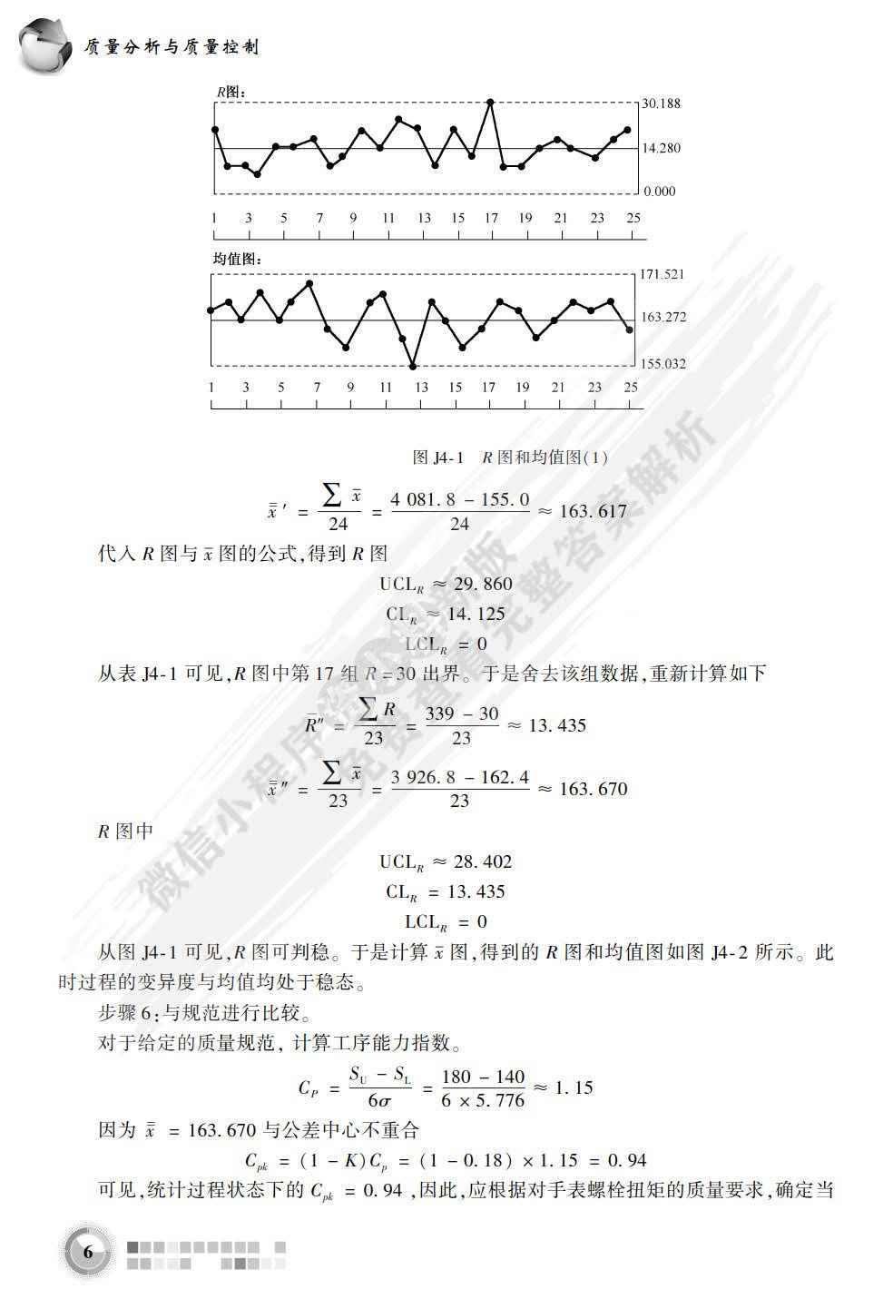 质量分析与质量控制