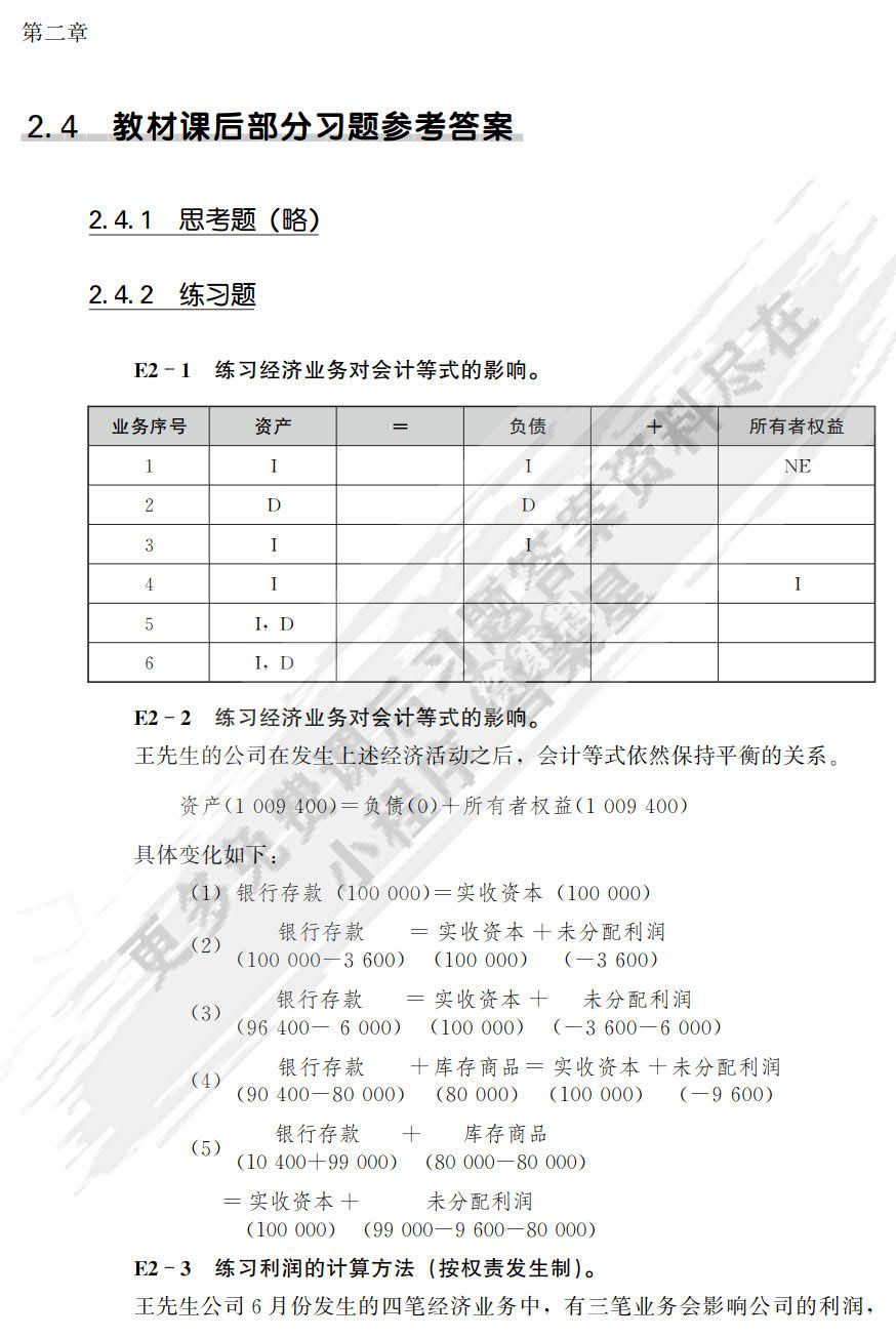 基础会计（原初级会计学）（第11版)