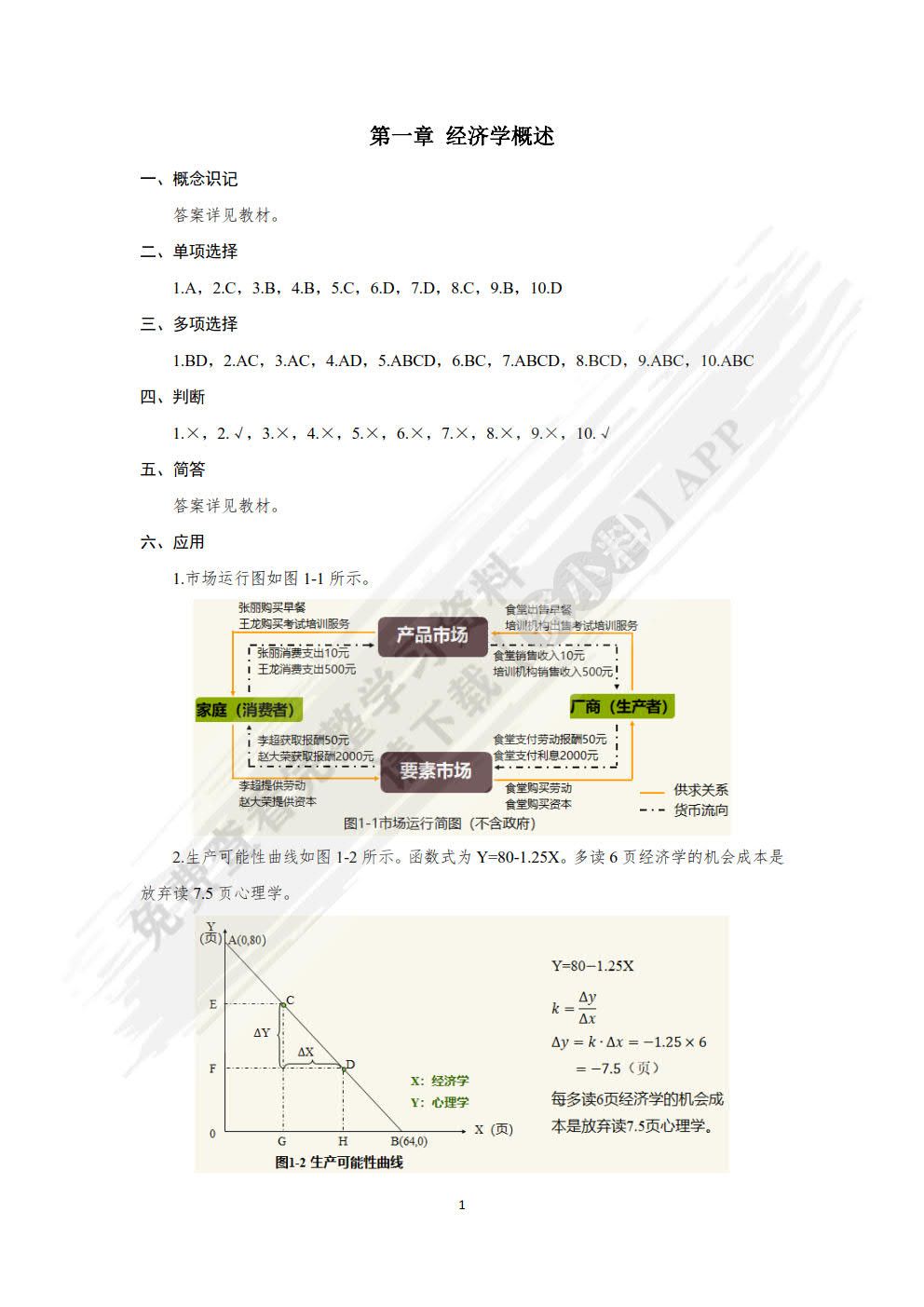 经济学基础：理论·实务·案例·实训 （双色版）