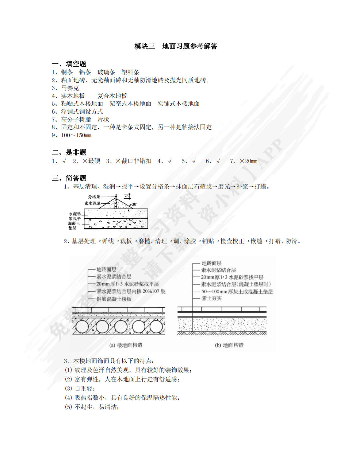 建筑装饰构造与施工技术 第2版