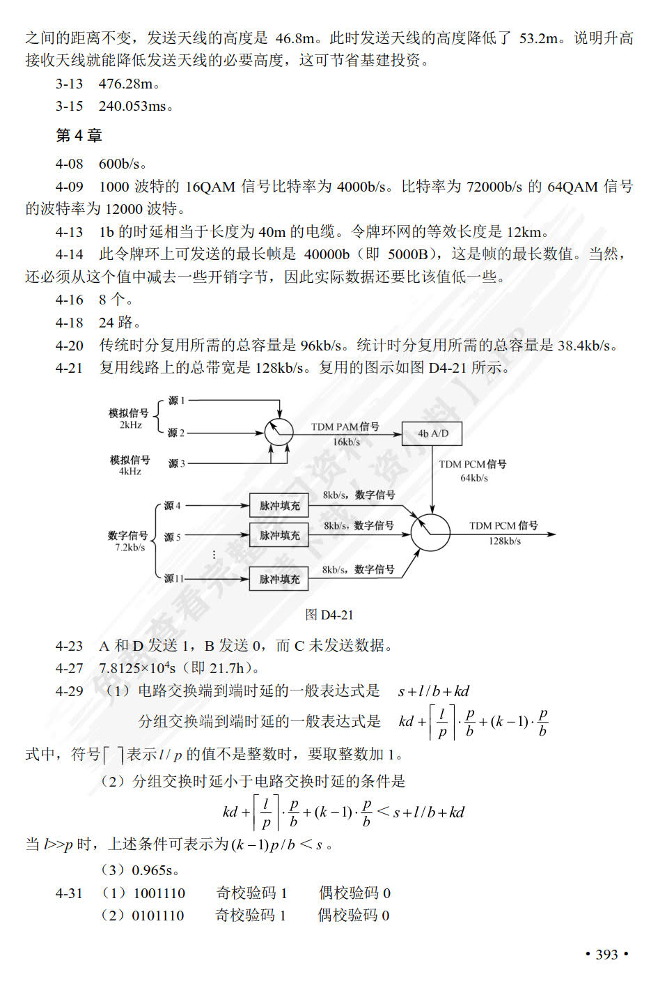 数据通信与计算机网络第五版