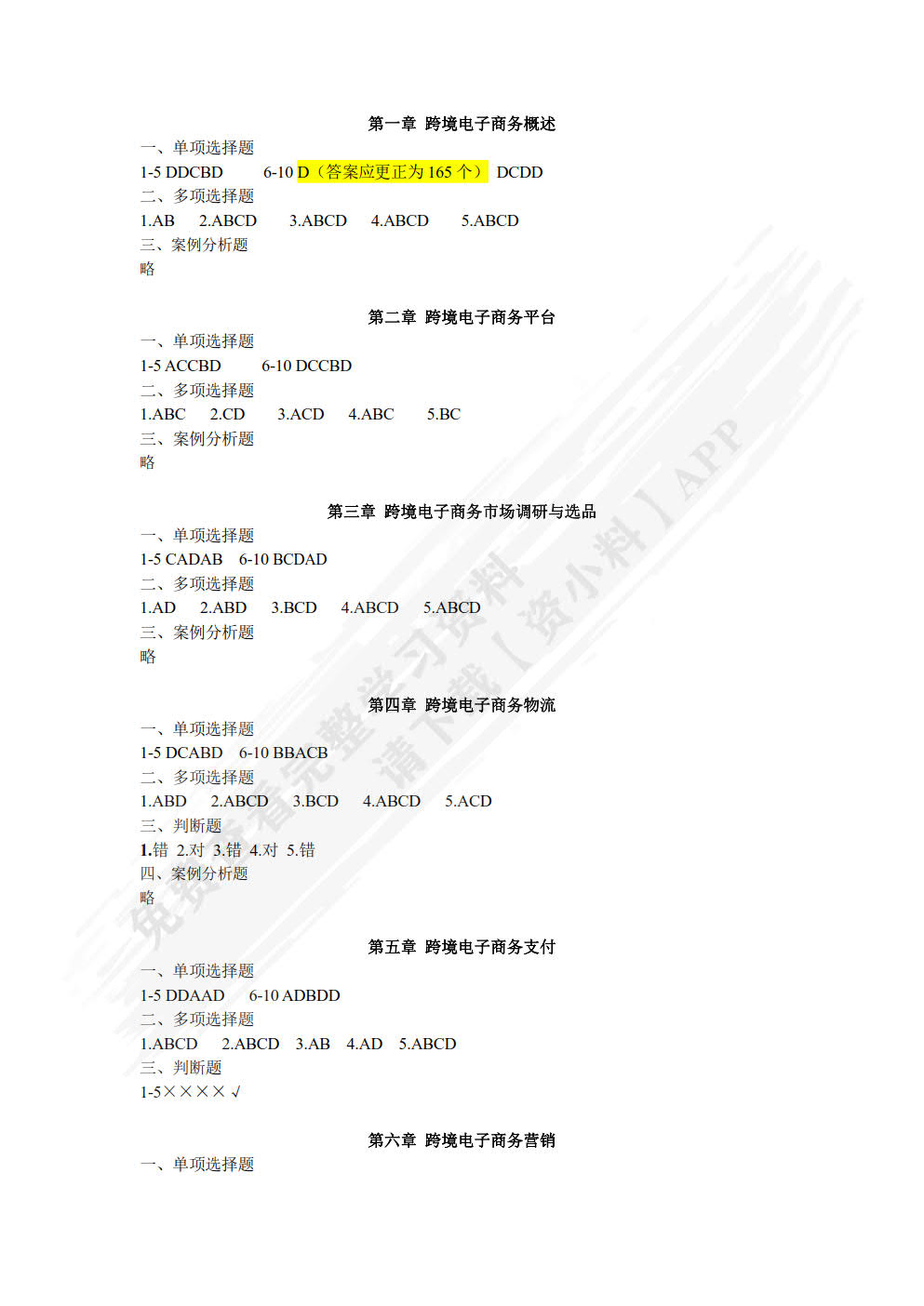 跨境电商理论与实务