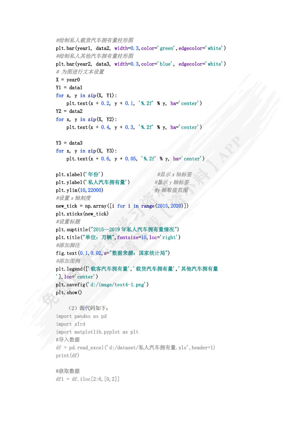 Python数据可视化任务教程