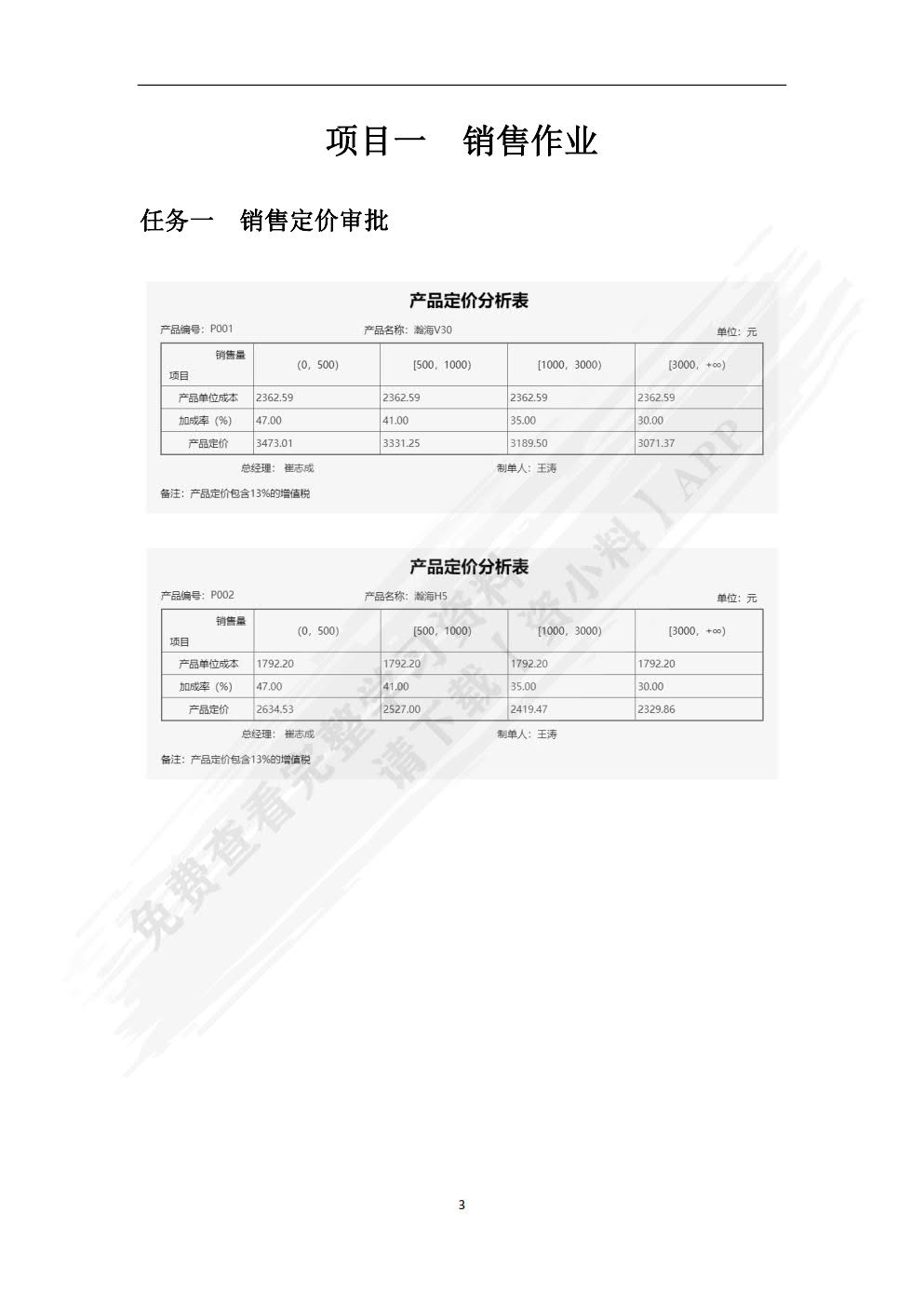 初级数字化管理会计——理论、案例与实训