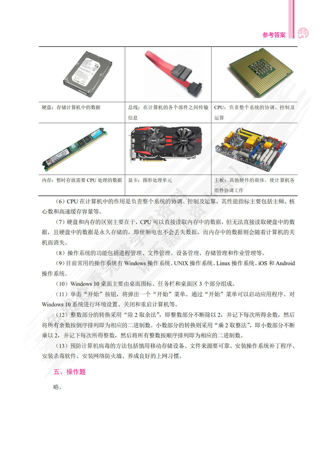 信息技术(基础模块)能力训练