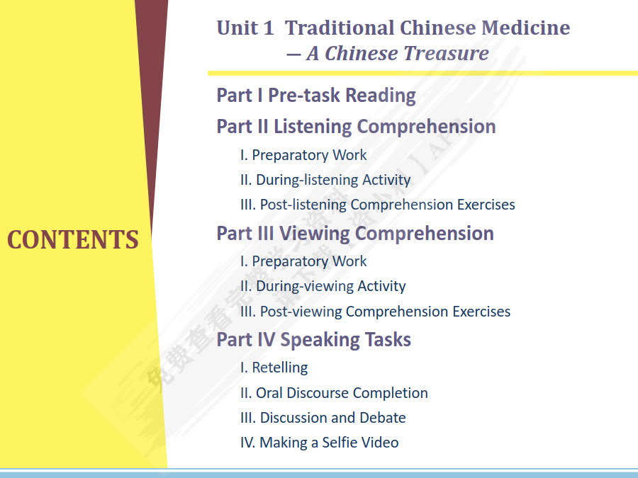 新编研究生英语 学术英语视听说 