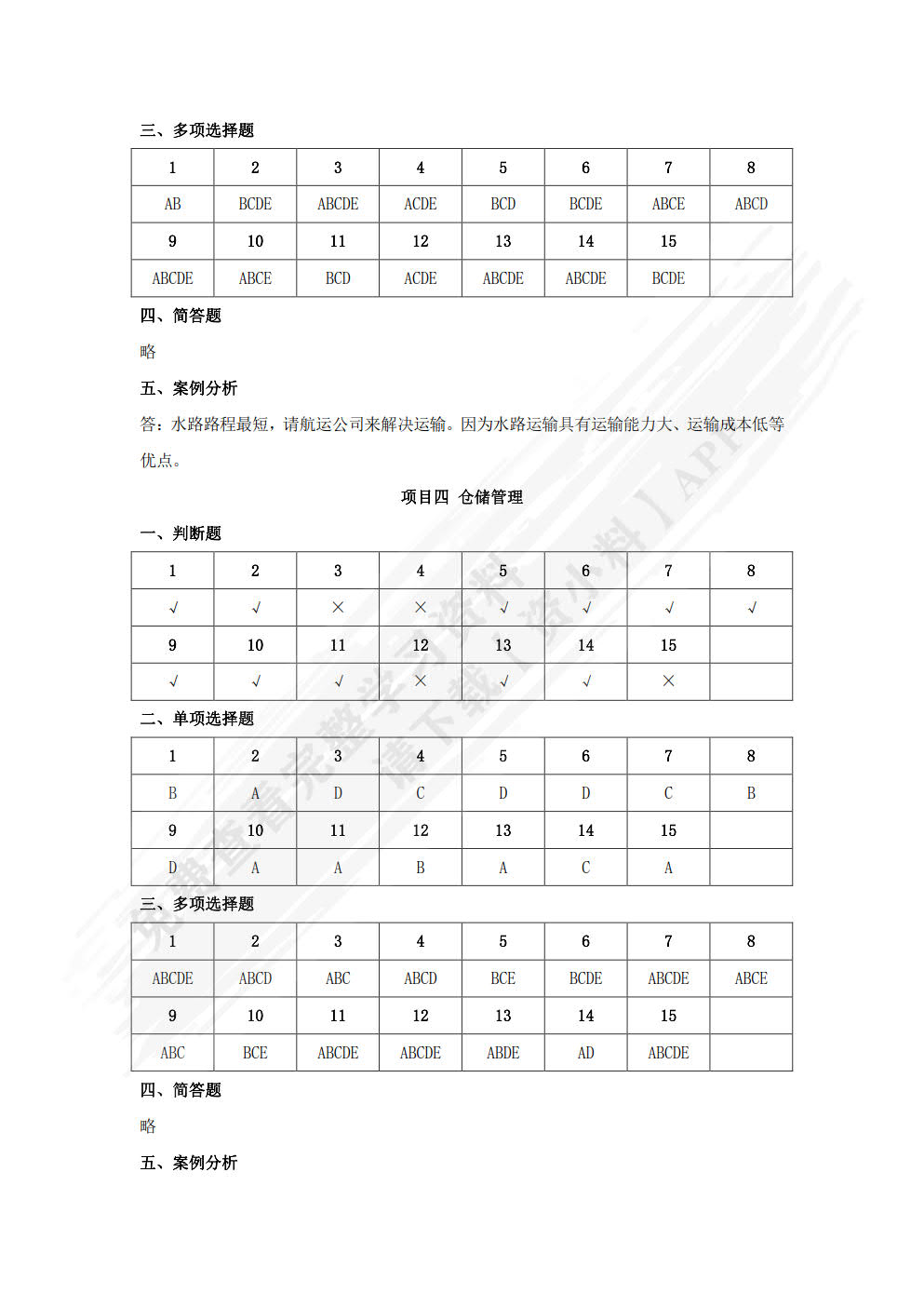 现代物流管理基础（第二版·含活页练习册）