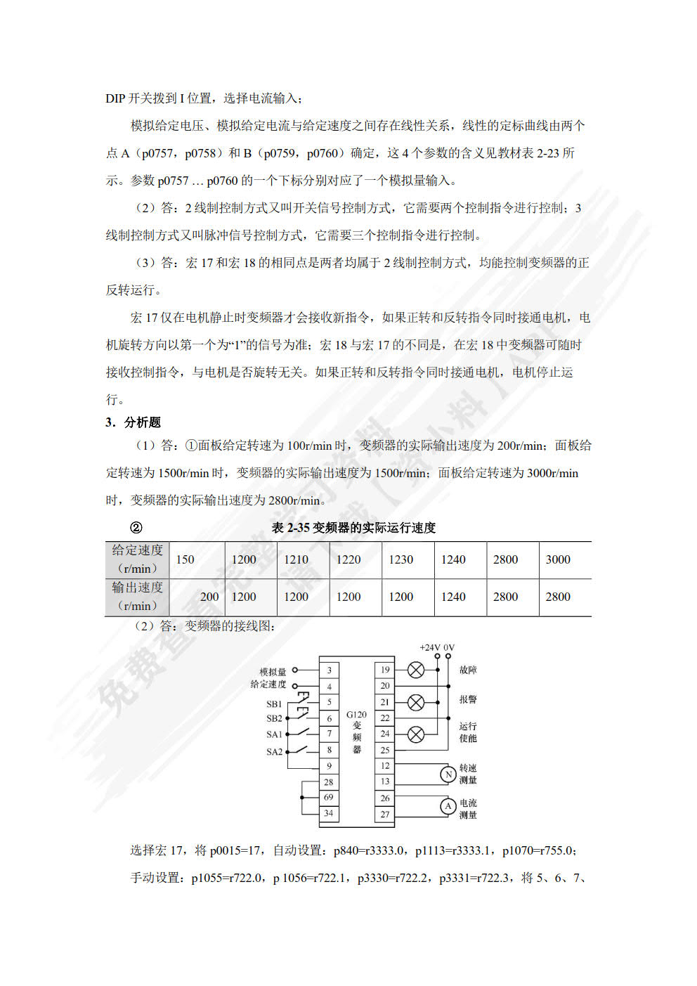 变频调速与伺服驱动技术