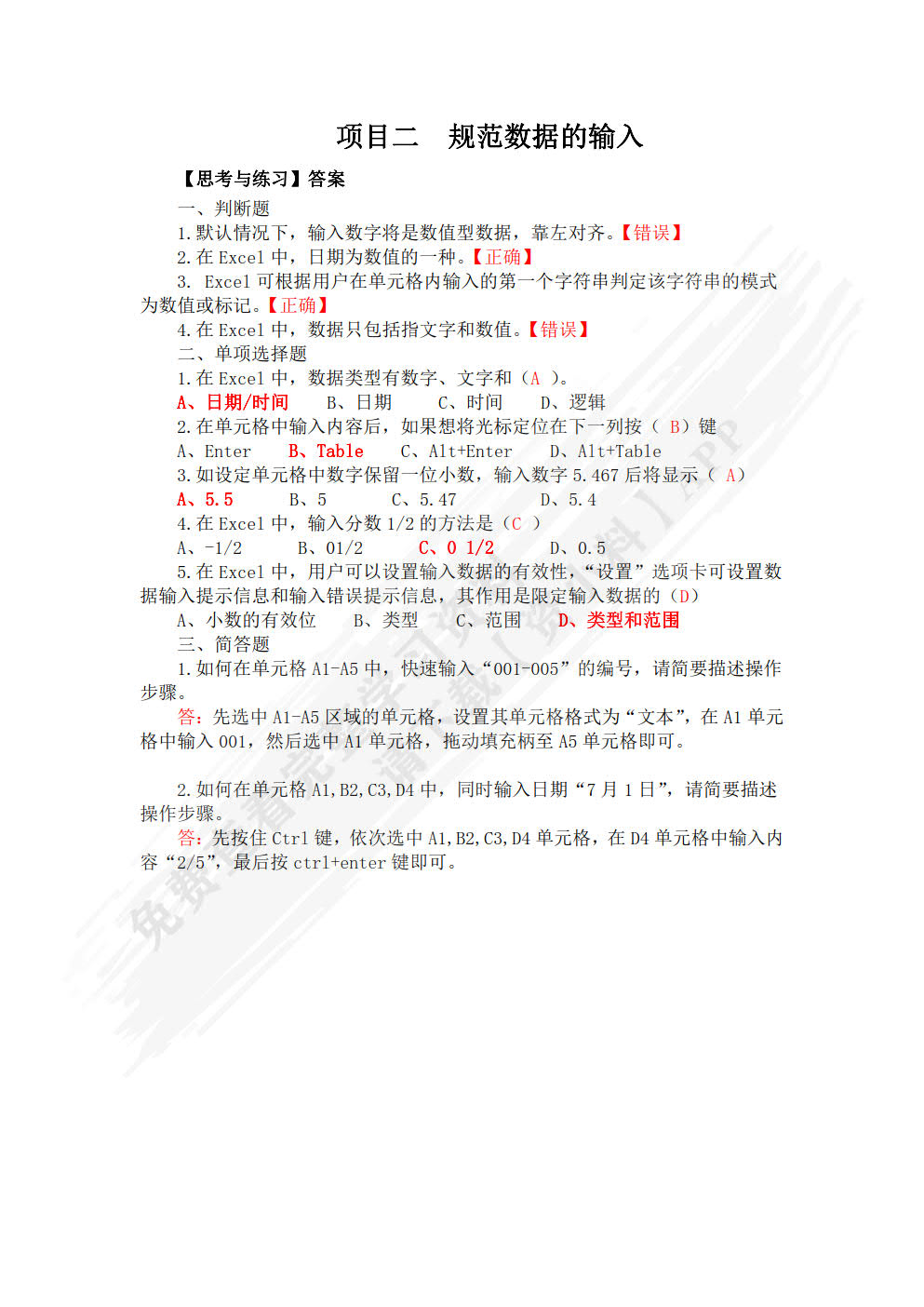 电子商务数据分析与应用