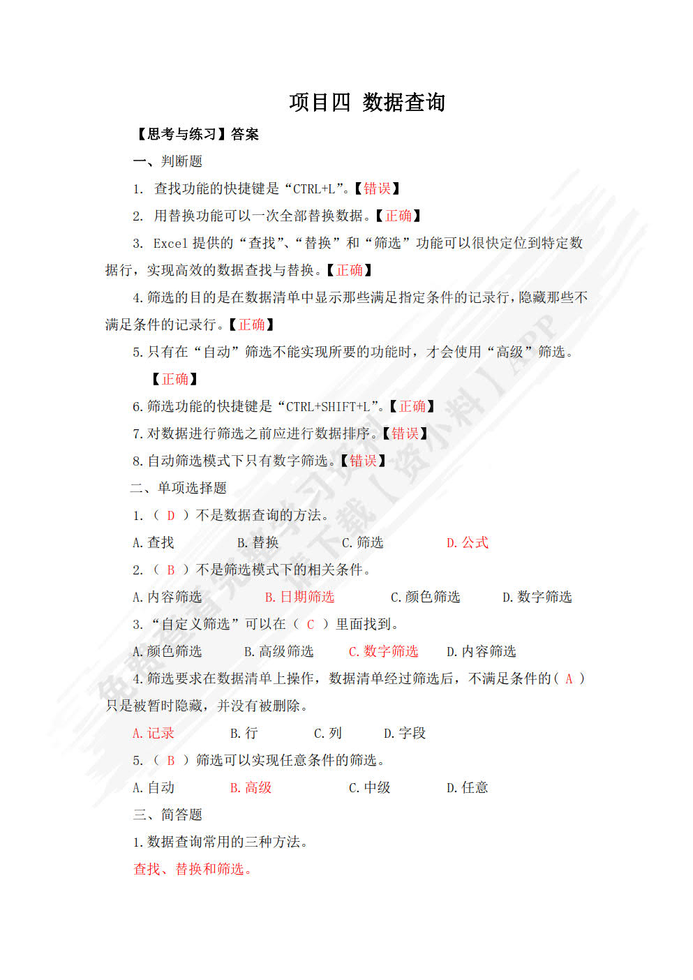 电子商务数据分析与应用