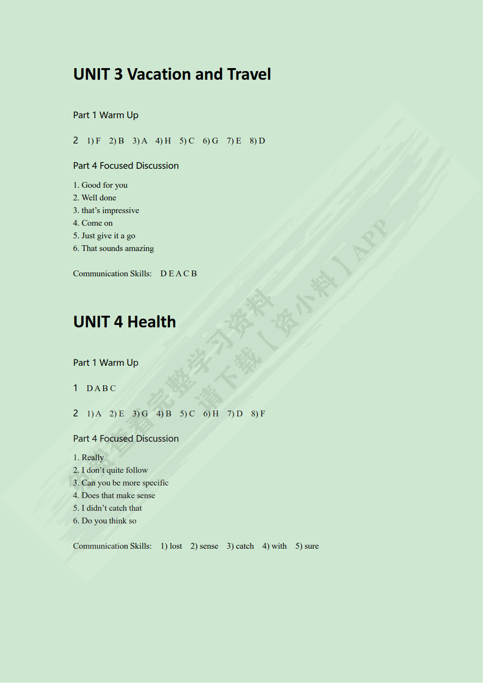 新编大学英语口语教程 2