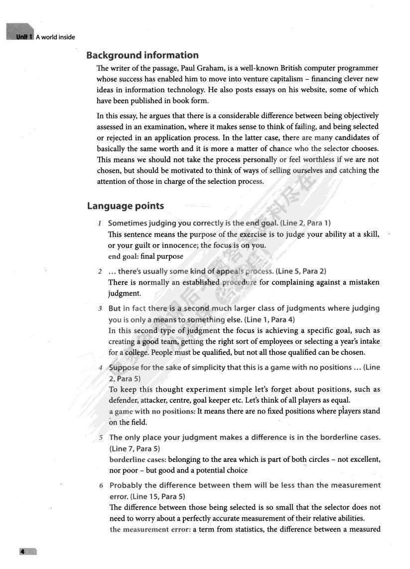 新视界大学英语 综合教程 3