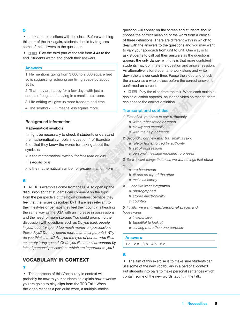 新大学英语 视听说教程 3