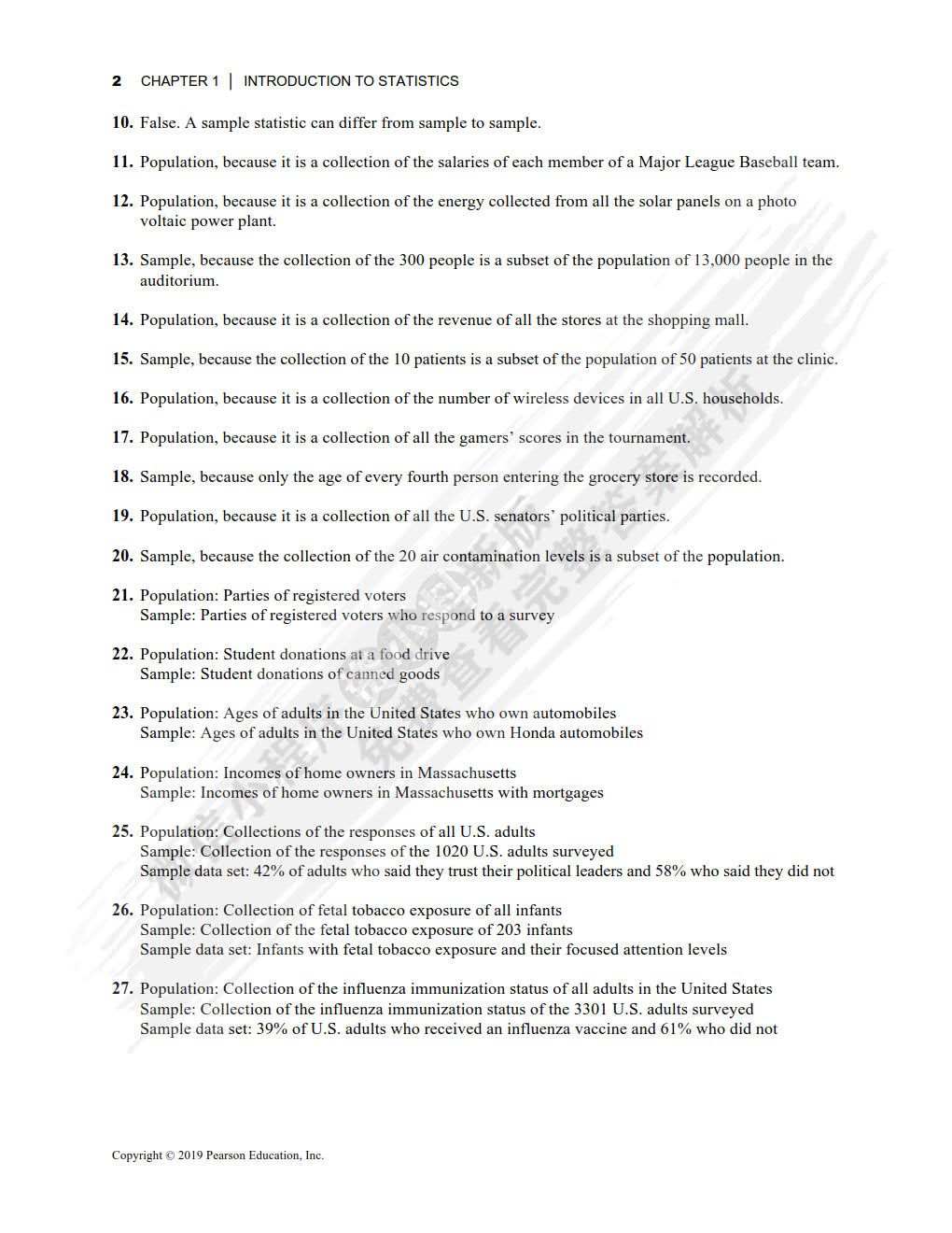 统计学基础（英文版&middot;第7版）