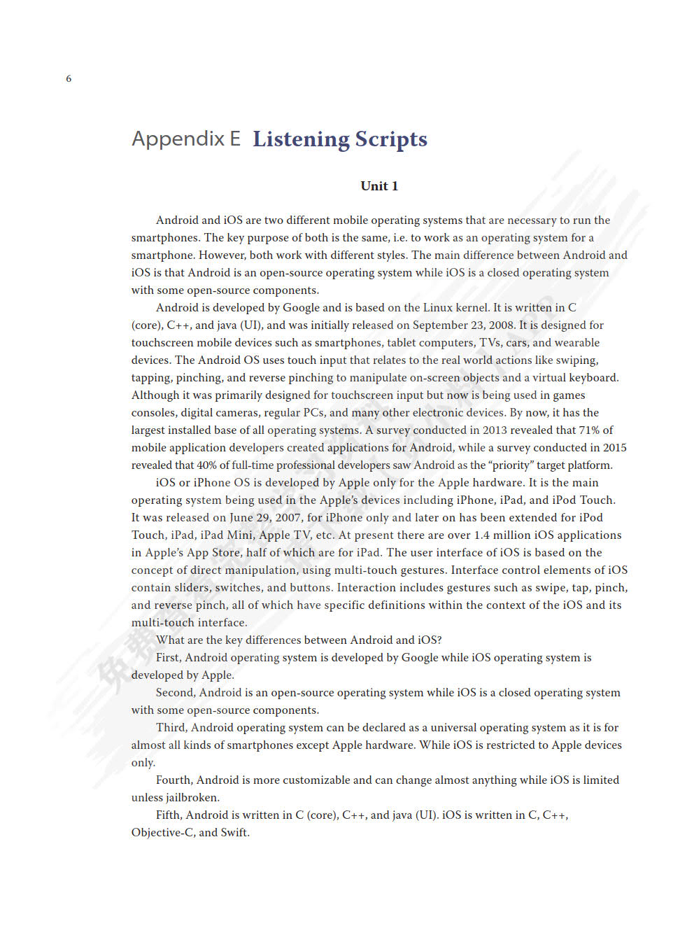 学术英语口语教程