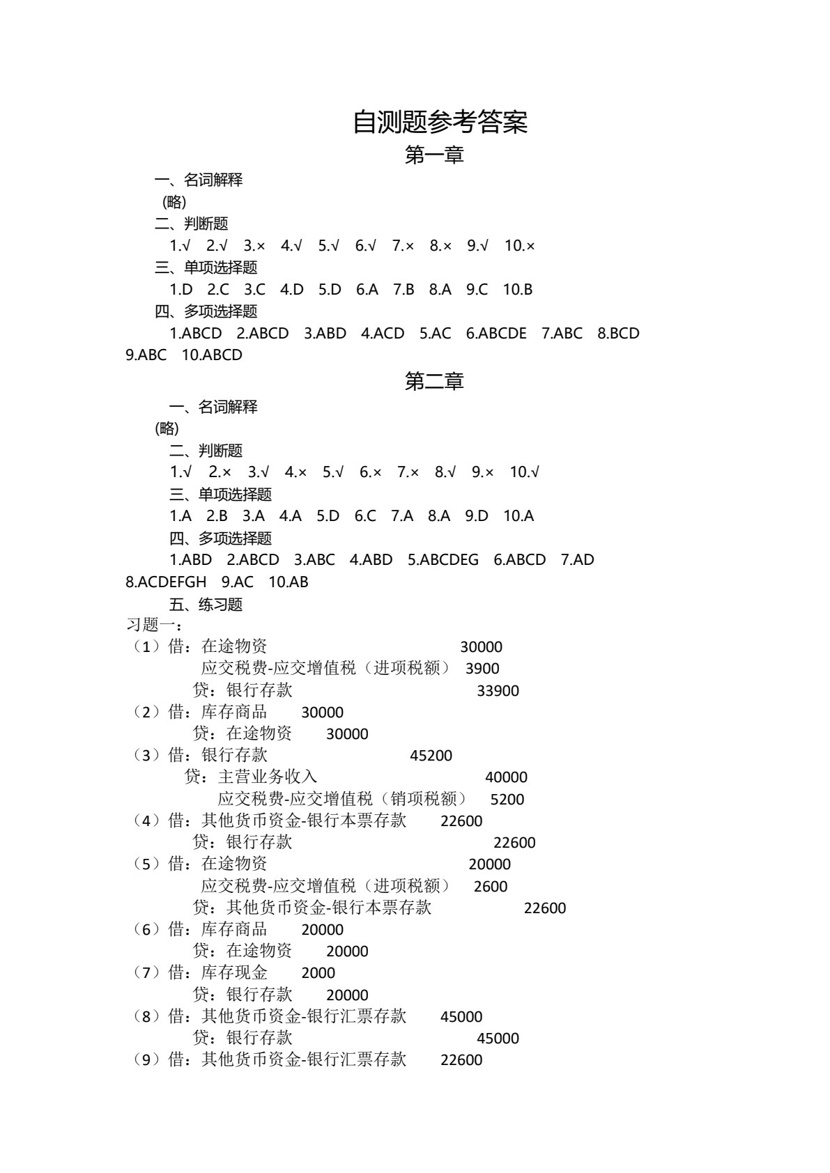 商品流通企业会计 第4版