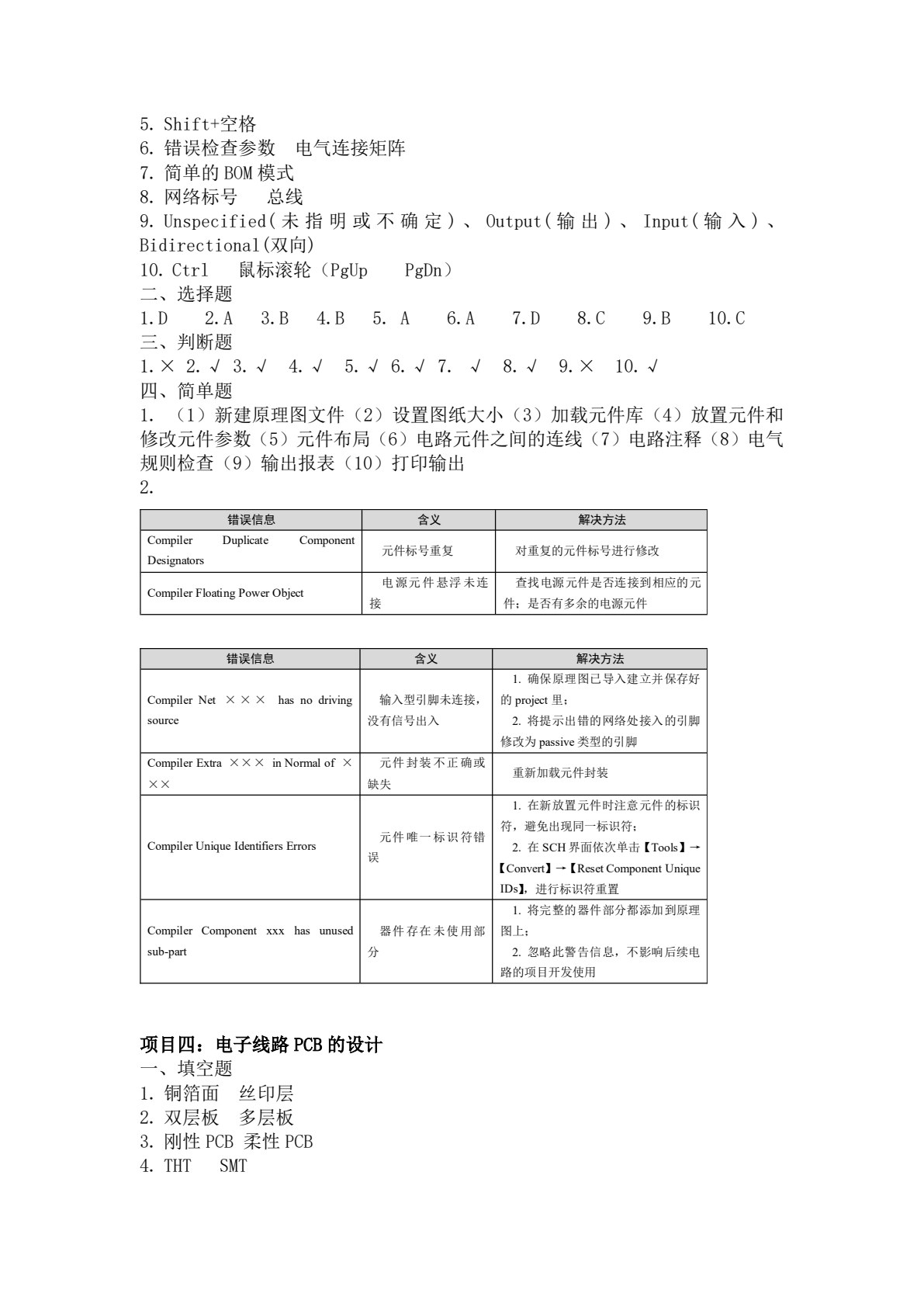 电子线路设计与PCB制作