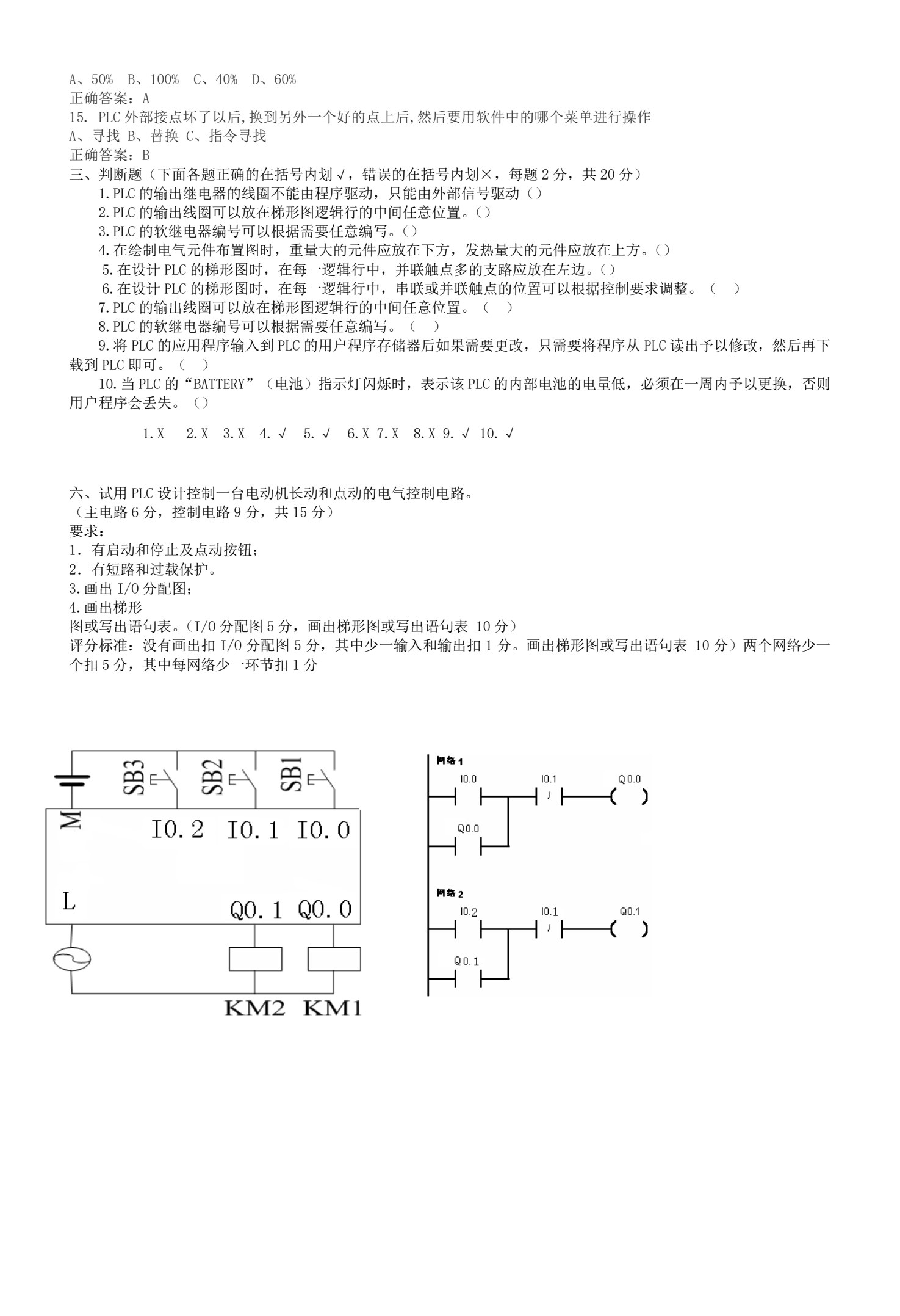 电气控制与PLC应用技术（三菱机型）