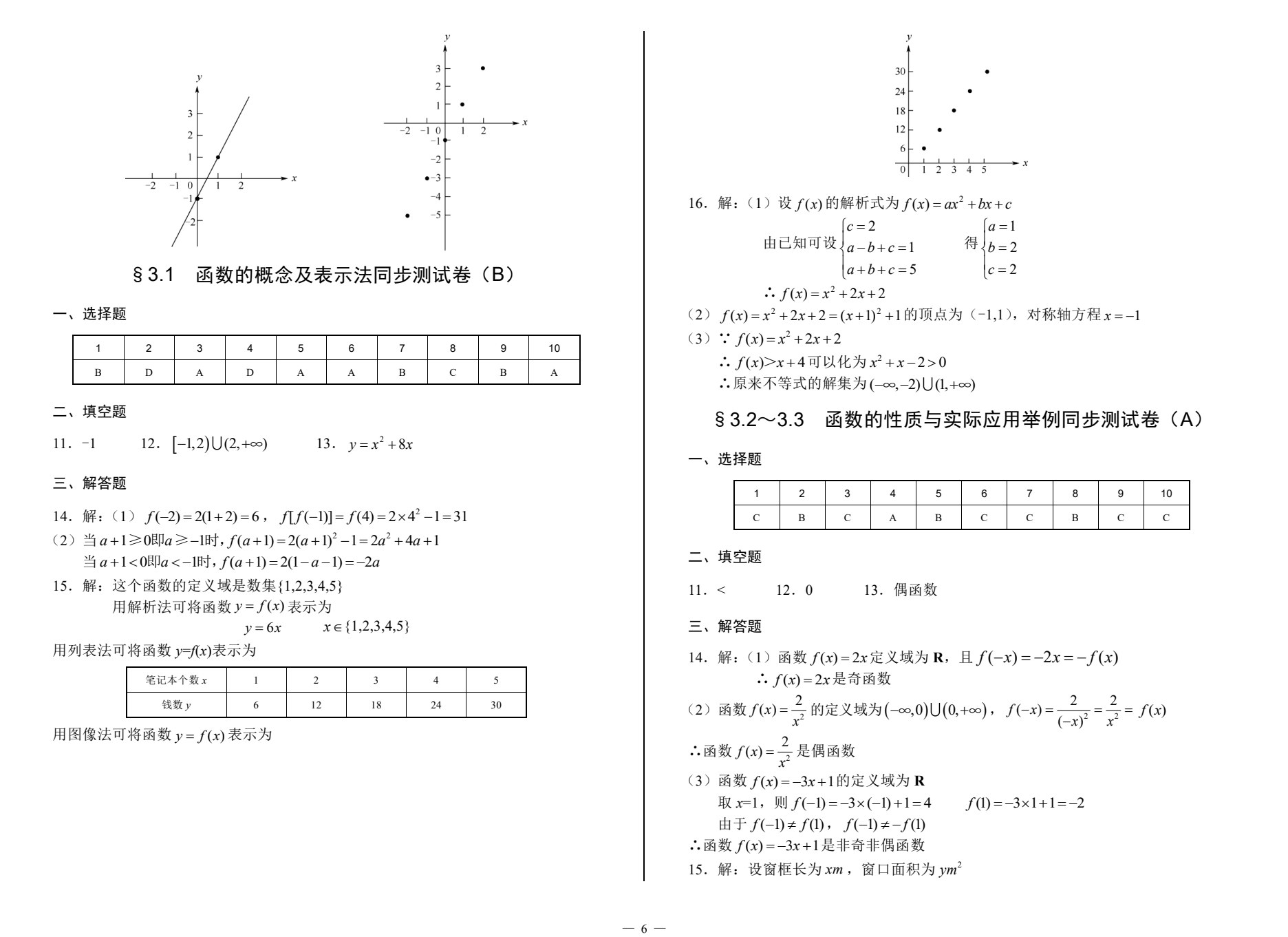 单元同步测试卷&middot;数学（基础模块上）（第2版）