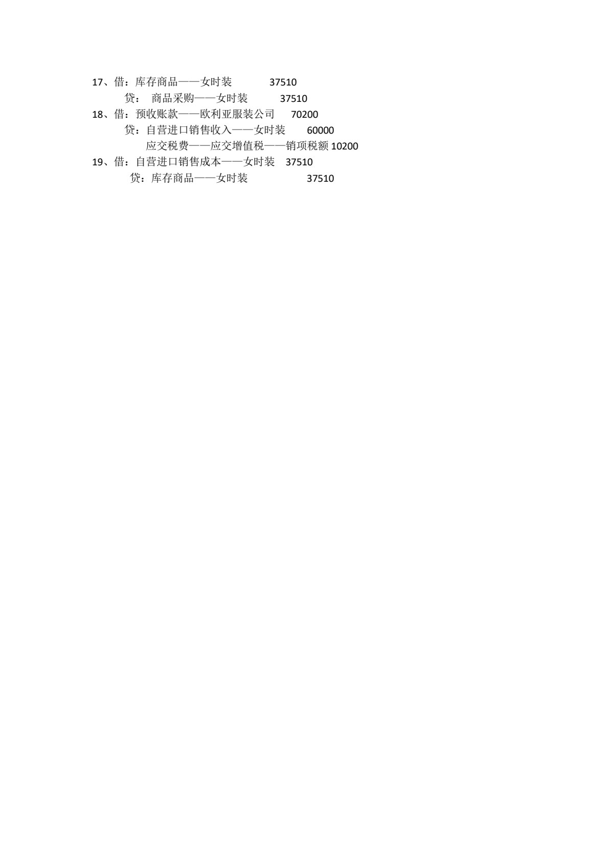 外贸业务会计实务