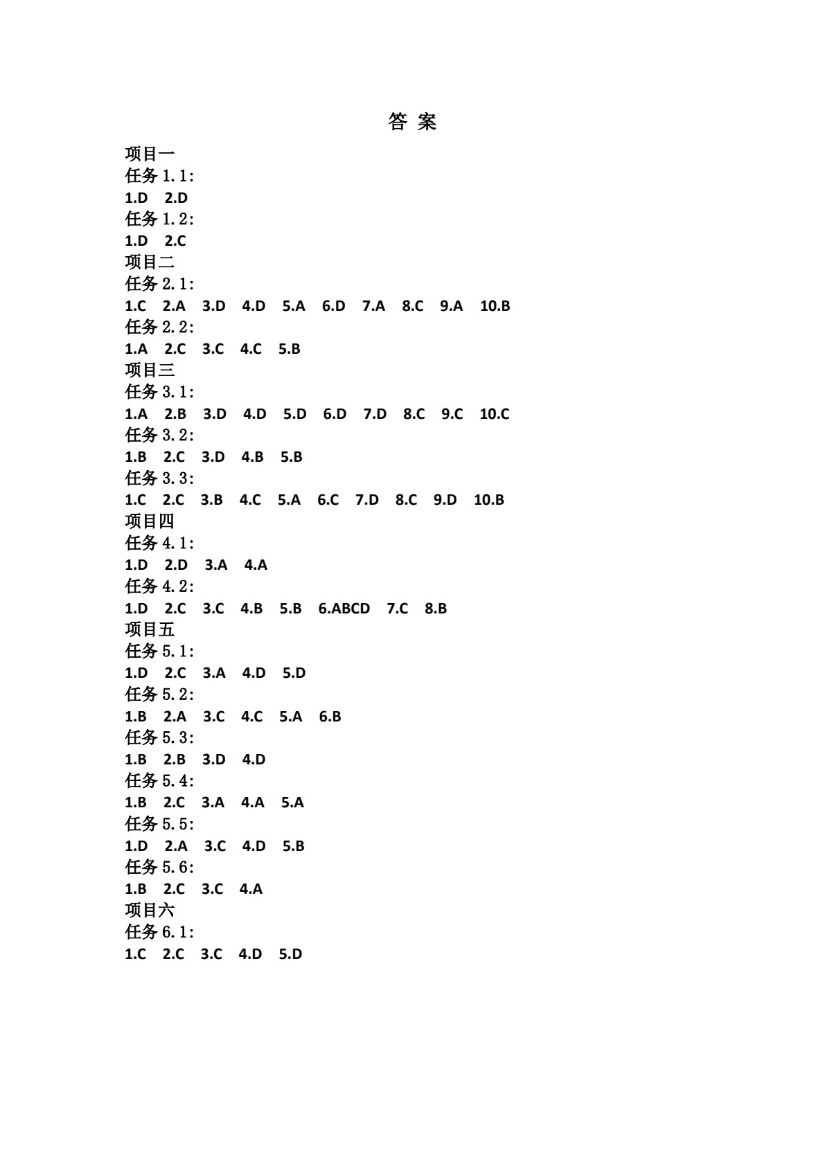 Linux操作系统与应用项目化教程