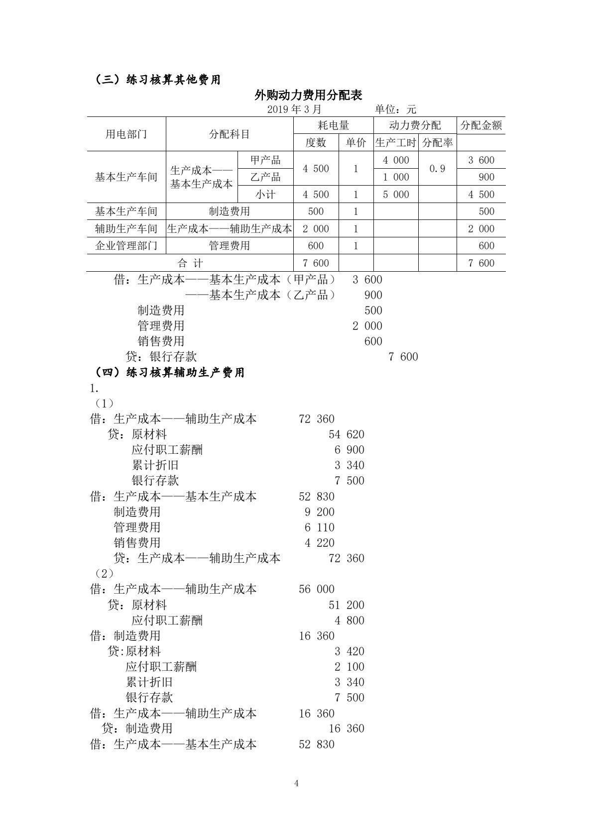 企业成本会计（第二版）