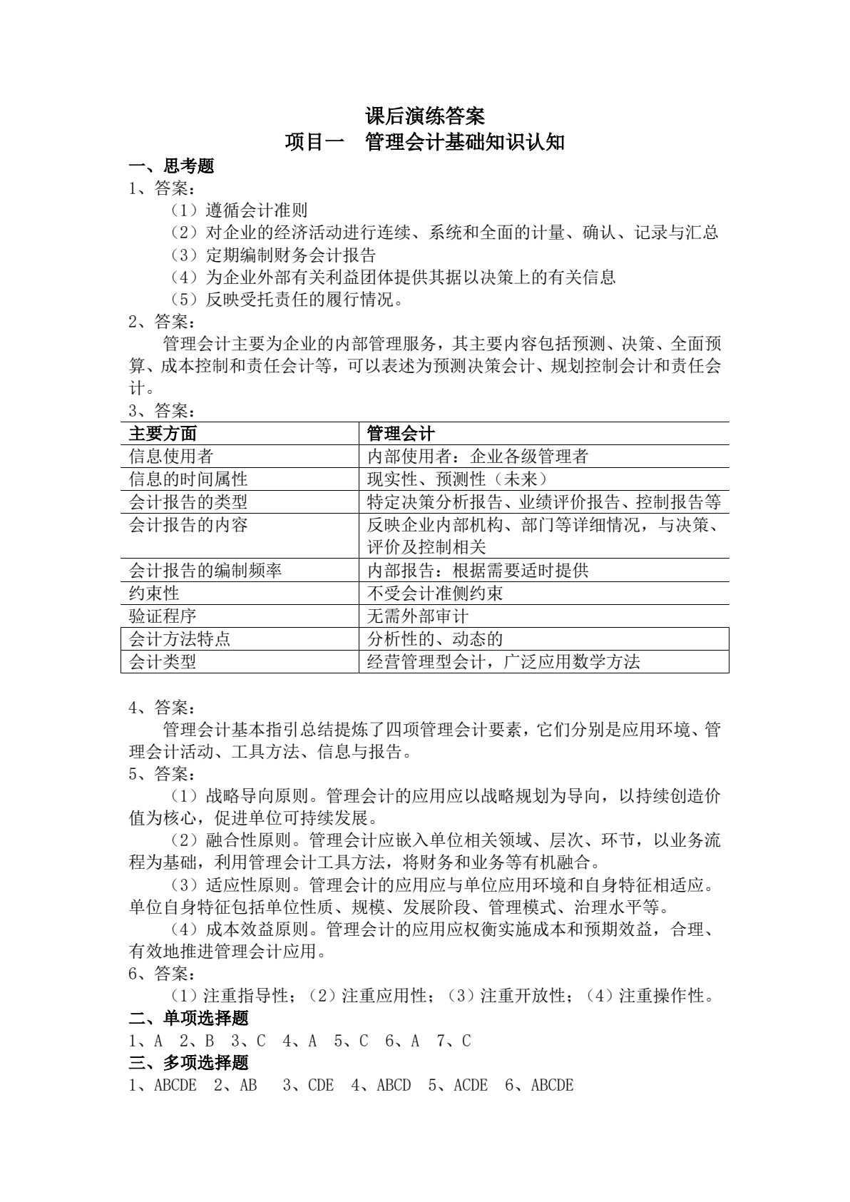 数字化管理会计