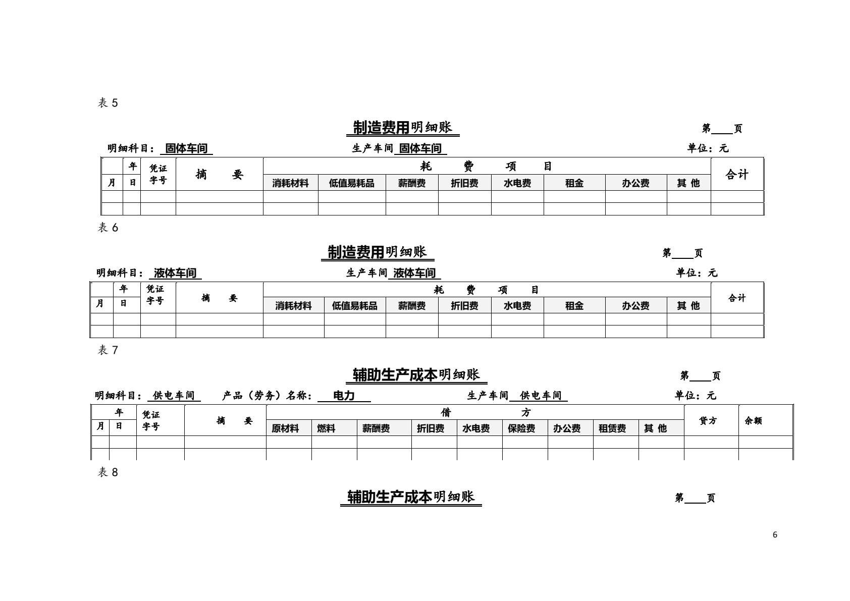 成本核算与管理（第三版）